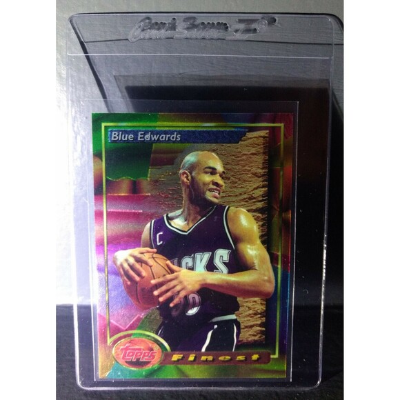 1993-94 Topps Finest Blue Edwards #73 Basketball Card - Picture 1 of 2